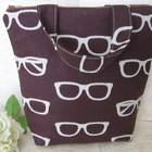 lunch_tote__insulated_lunch_bag_with_echino_glasses_in_brown_handmade_c684285e